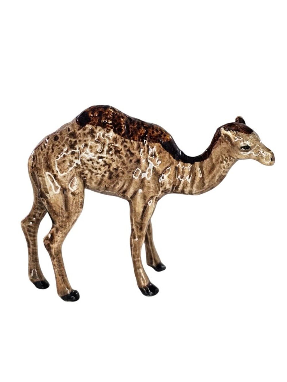 Klima Porcelain Camel Dromedary Miniature Figurine Desert Animal Mammal One Hump